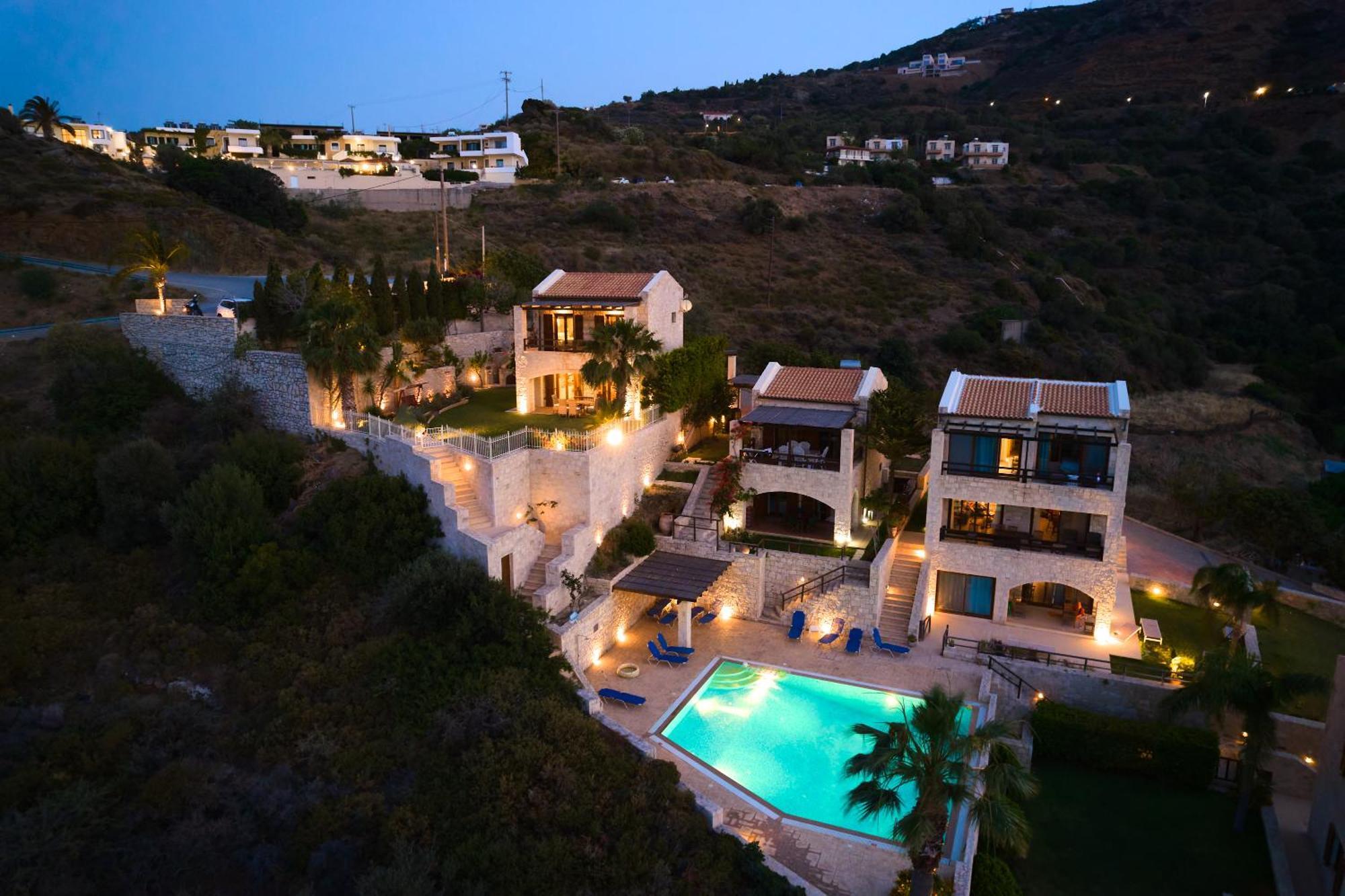 Villa Paradissi In Crete Agia Pelagia  Exterior photo
